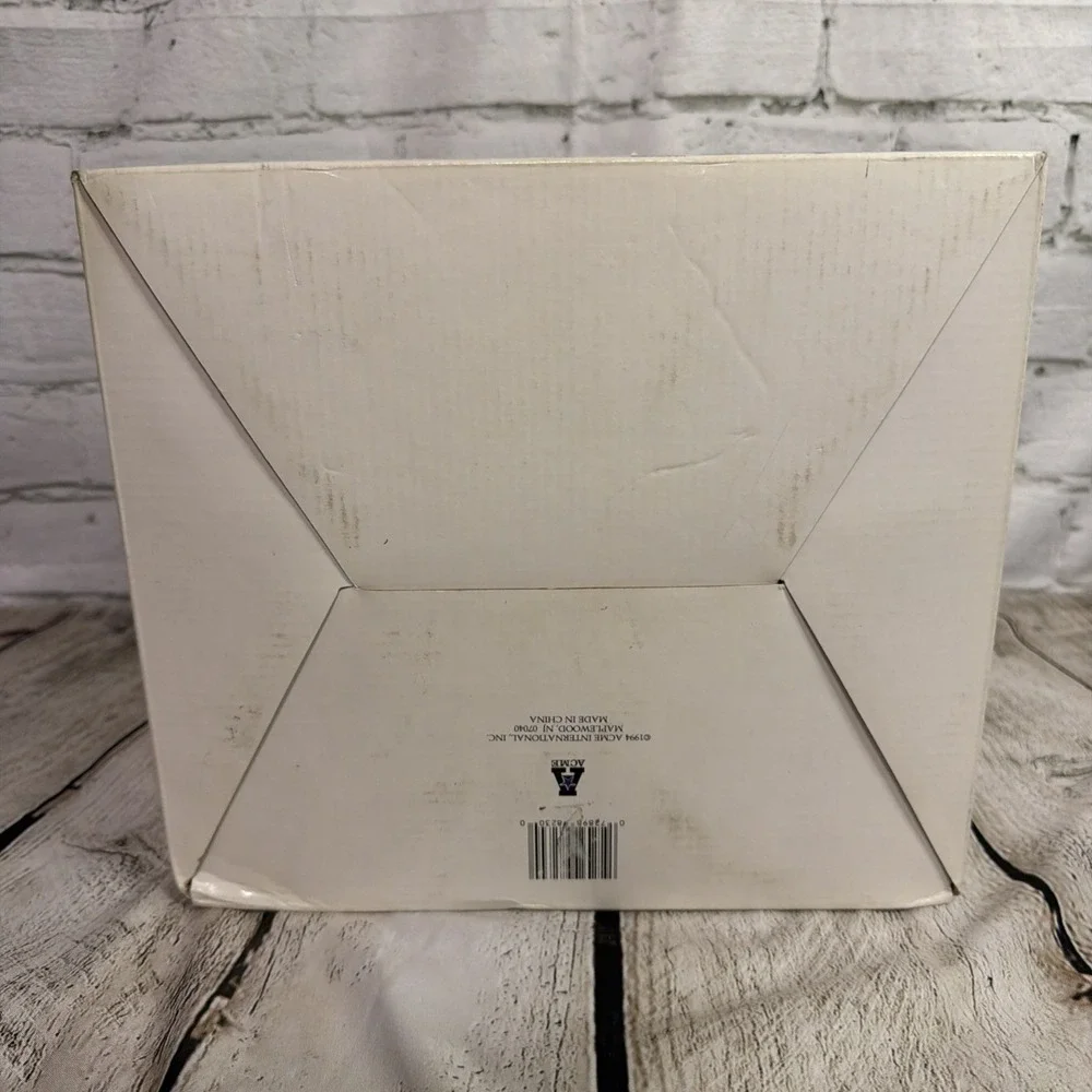 Acme‎ French Onion Soup Crocks Set of 4 Brown & Ivory New In Distressed Box